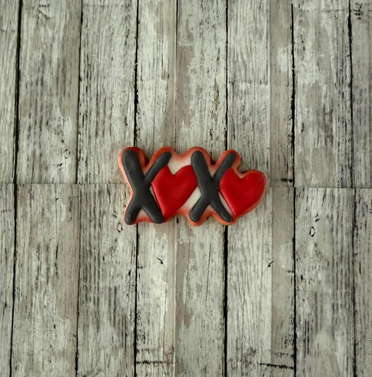 X and Heart Cookie Cutter, valentines cutter, hugs and kisses cutter, letters cutter, holiday cutter