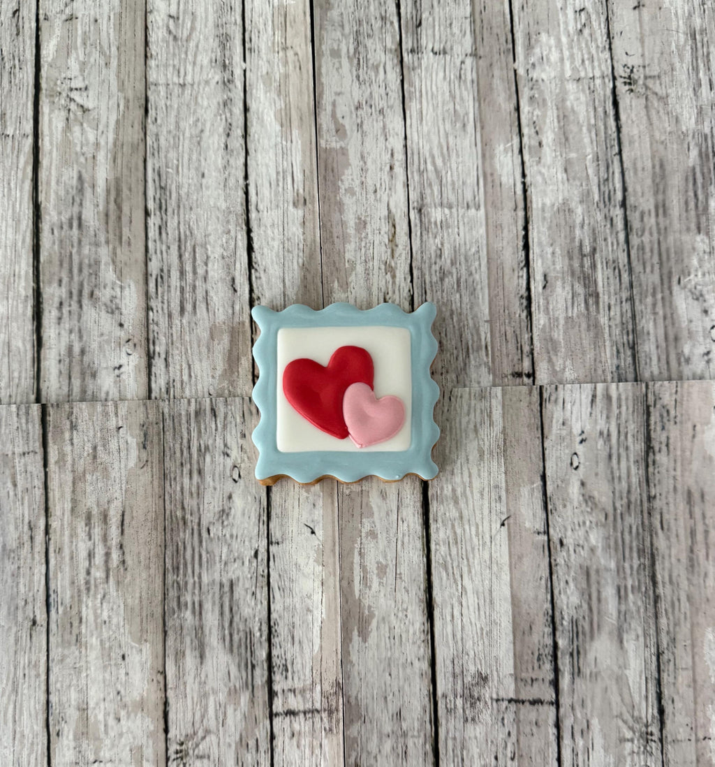Stamp Cookie Cutter, shape cutter,  valentines cutter
