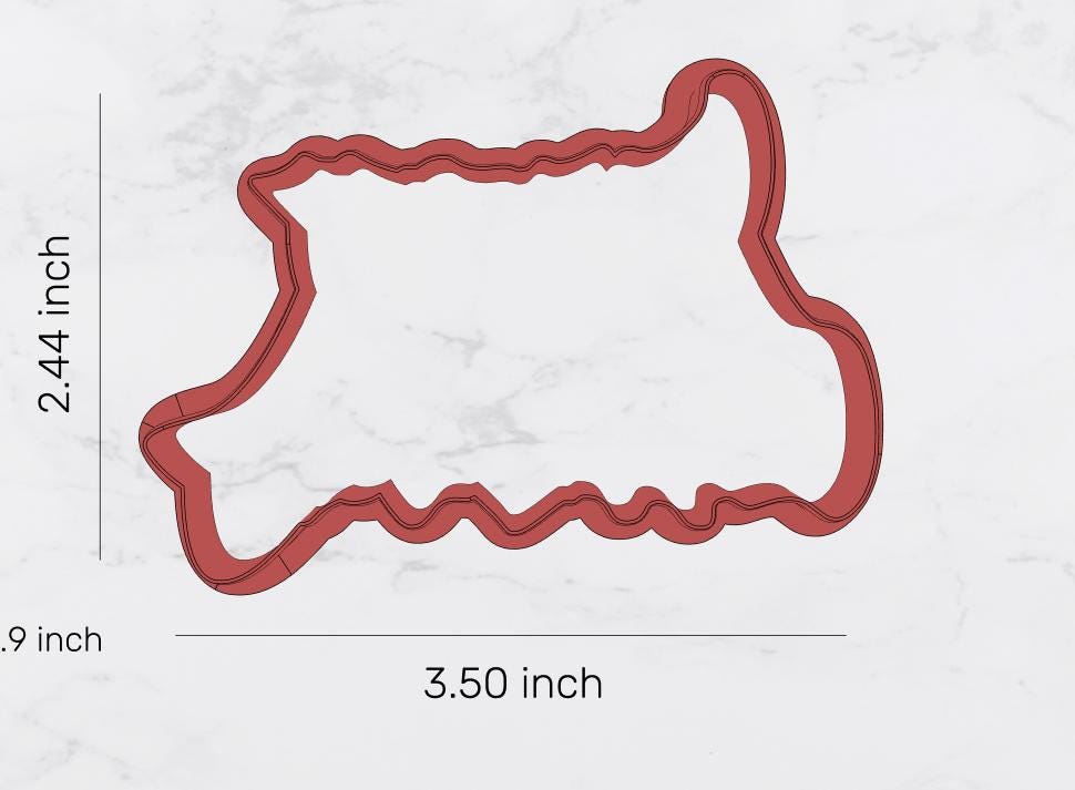 Happy Birthday 2 Cookie Cutter, Birthday Cutter, party Cutter, birthday words cutter