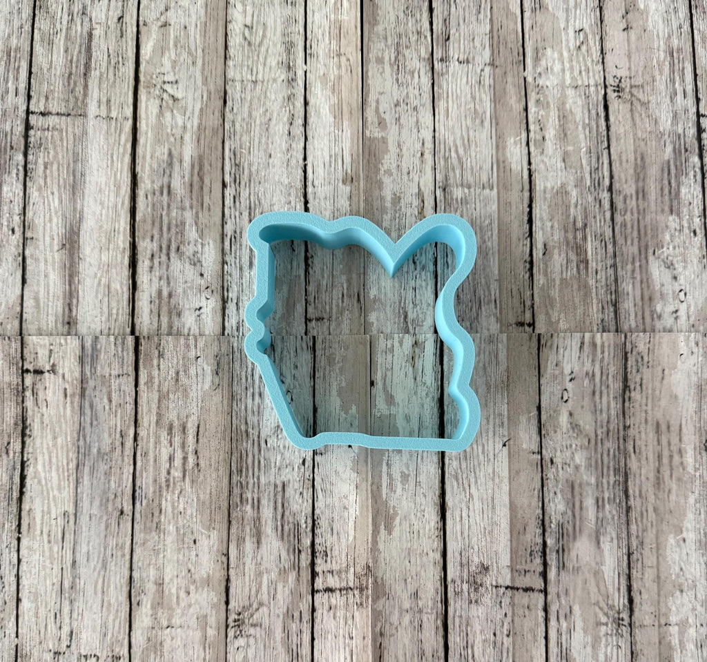 Love 2 Cookie Cutter, valentines cutter, word love cutter, holiday cutter, wedding cutter, engagement cutter, anniversary cutter