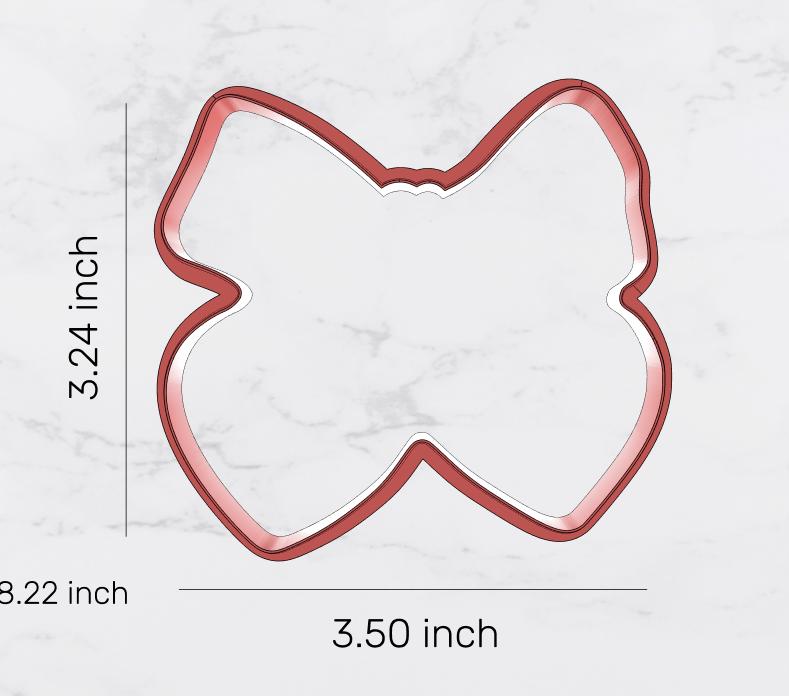Heart Cherries Cookie Cutter, valentines cutter, fruit cutter, food cutter