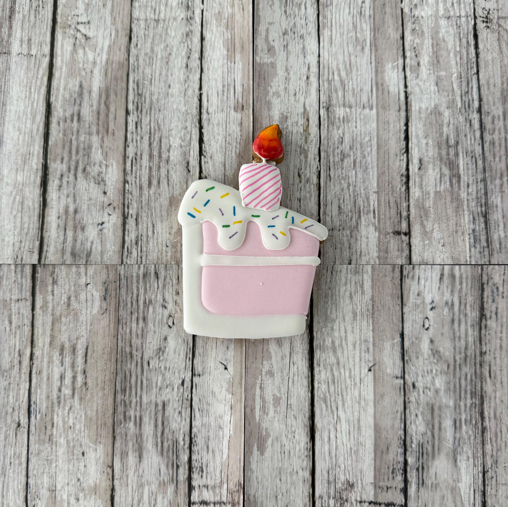 Birthday Cake Slice Cookie Cutter, Birthday cake Cutter, Make a Wish Cutter, Celebration Cutter, Party Cutter, wedding cutter, desert cutter