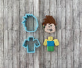 Gaming Cookie cutter Set, Gamer Head Cutter, box man cutter, Roblox cutter, gaming cutter, boys cutter
