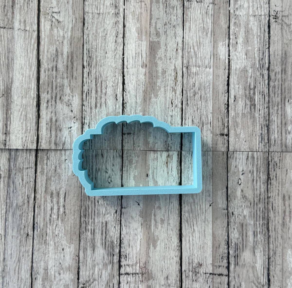 Greenery Rectangle Plaque Cookie Cutter, frame cutter, wedding cutter, floral cutter