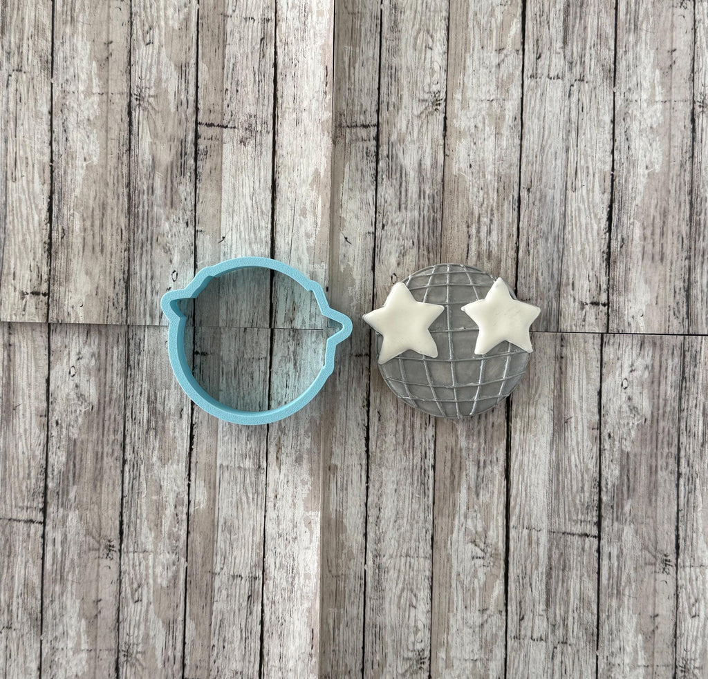 Disco Ball Cookie Cutter, 70s cutter, Party cutter, disco cutter, celebration cutter