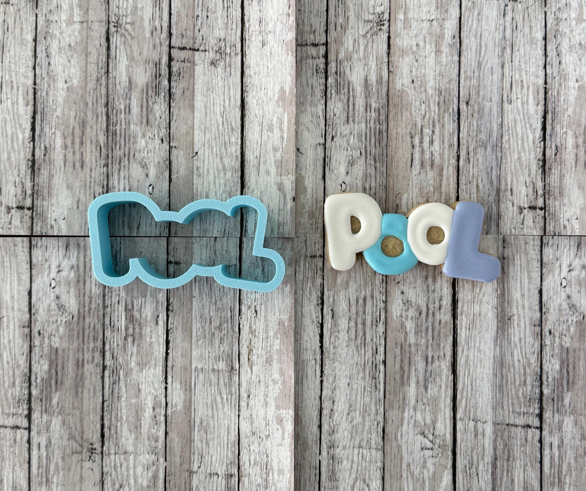 Pool Cookie Cutter, Summer Cutter, water cutter, swimming cutter