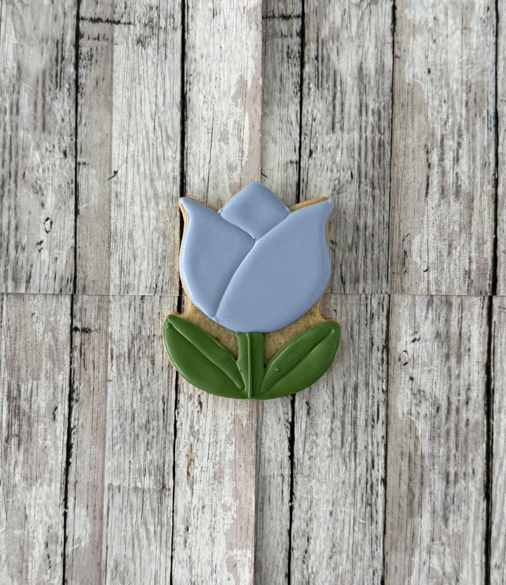 Tulip with Stem 2 Cookie Cutter, Flower Cutter, Floral Cutter, Mother's Day Cutter, Nature Cutter, Flower Garden Cutter