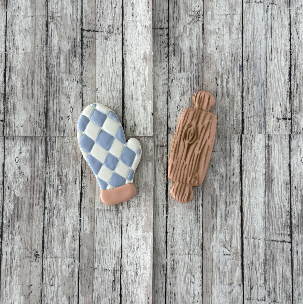 Oven Mit & Rolling Pin Cookie Cutter Set, mit cutter, rolling pin cutter, baking cutter,
