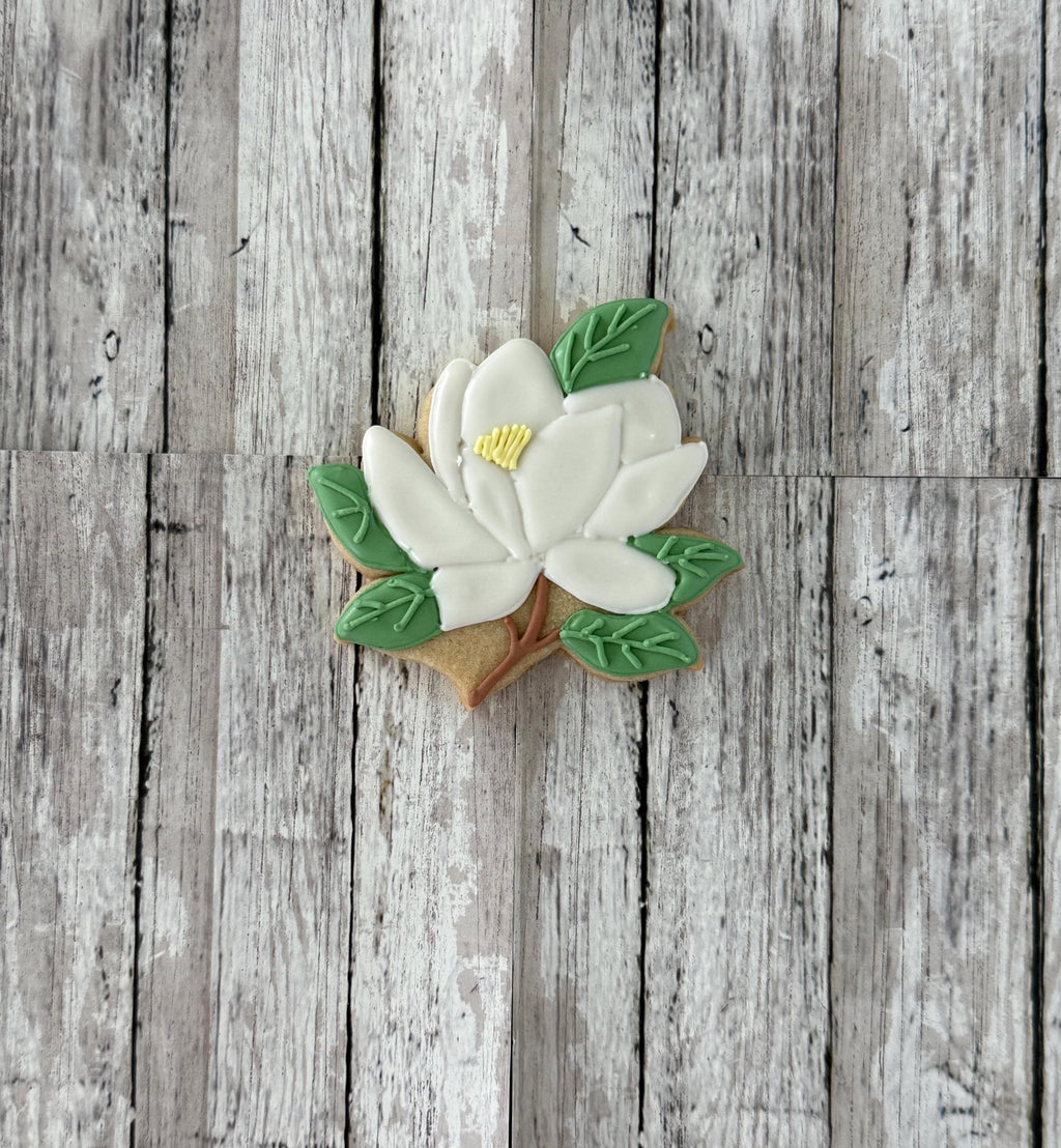Magnolia Flower Cookie Cutter, flower cutter, bouquet cutter, spring cutter, wedding cutter, nature cutter