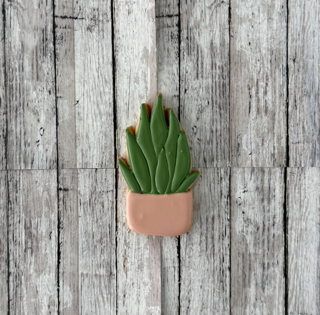Succulent Potted Plant 3 Cookie Cutter, garden cutter, nature cutter, plant cutter, flower cutter, Mother's Day cutter, gardener cutter