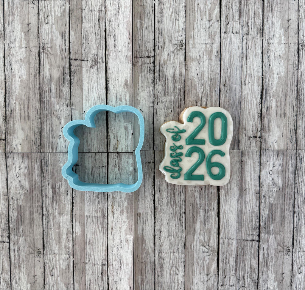Class of Plaque 2 Cookie Cutter, graduation Cutter, school cutter, college cutter