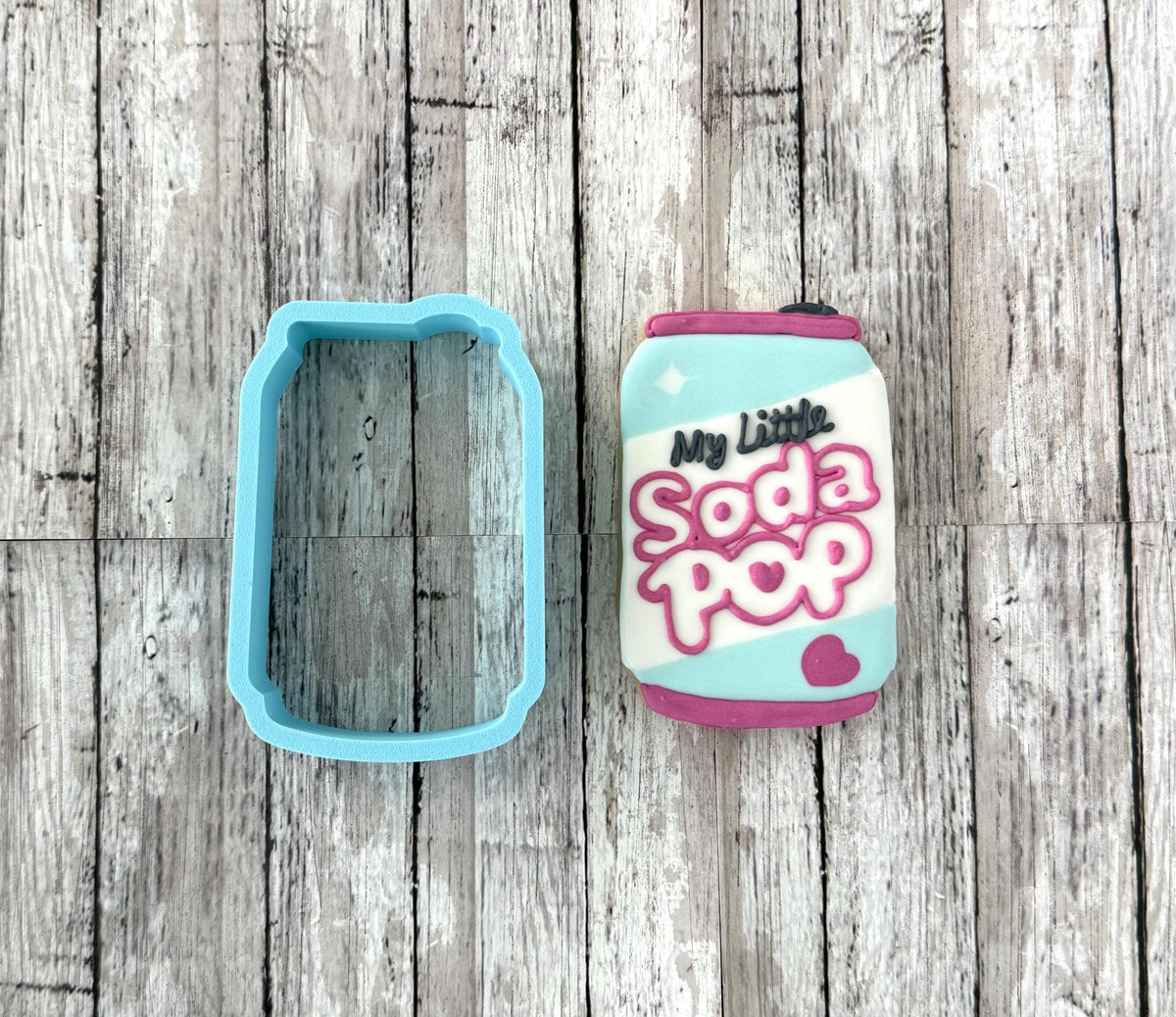 Soda Pop Cookie Cutter, drink cutter, soda cutter, soft drink cutter