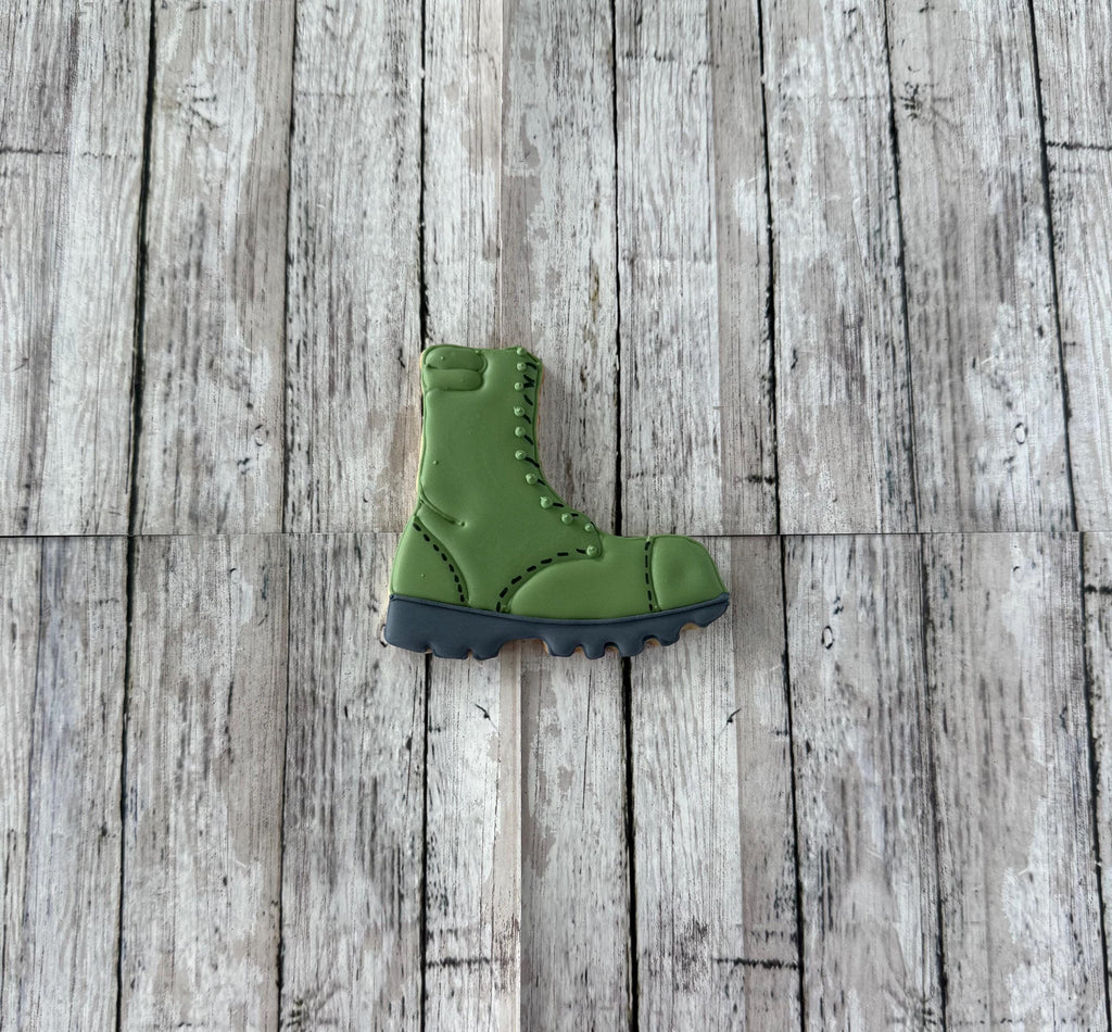 Army Boot Cookie Cutter, military cutter, combat boot cutter, shoe cutter, boot cutter